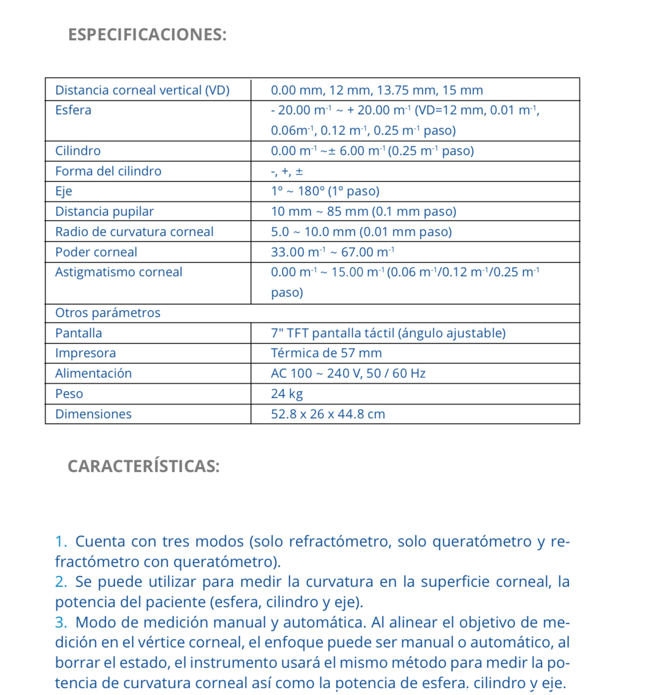 Autorefractómetro ARK-8900 + Caja de Prueba | Emilium Optics